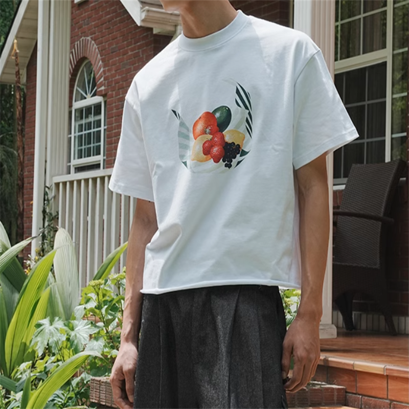Men’s Boxy T-Shirts Manufacturer Custom Oversized Tees Supplier China