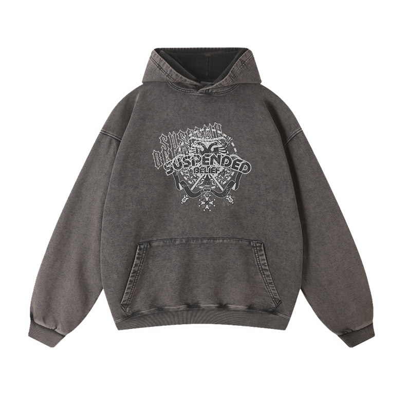 Wholesale Washed Hoodie 
