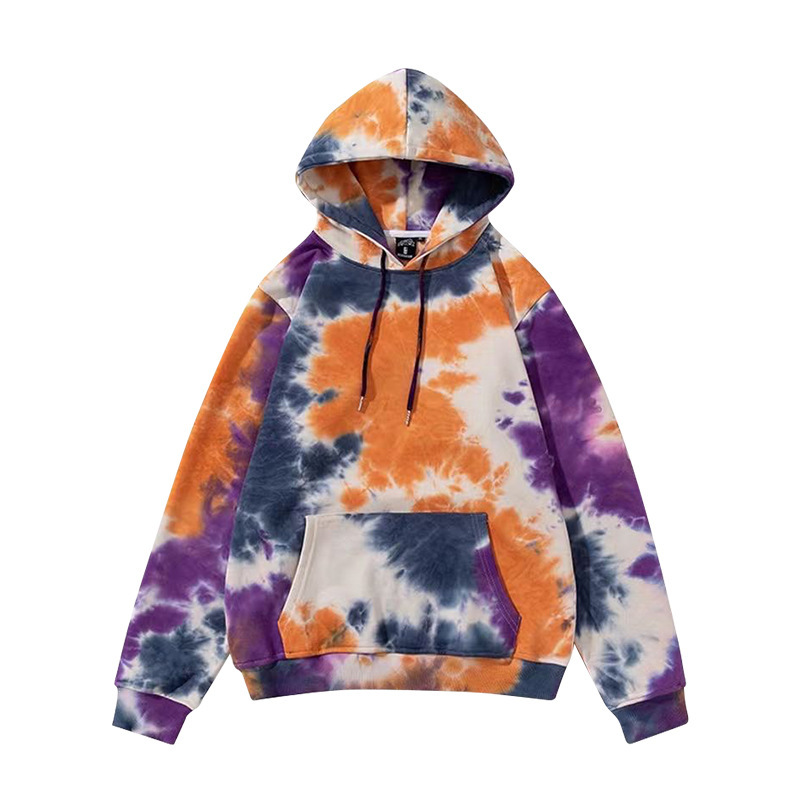 Tie Dye Men’s Heavy Cotton Hoodie 
