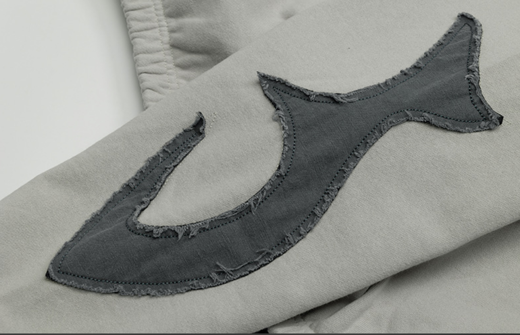 Mens Patch Logo Contrast Full Zip Hoodie 