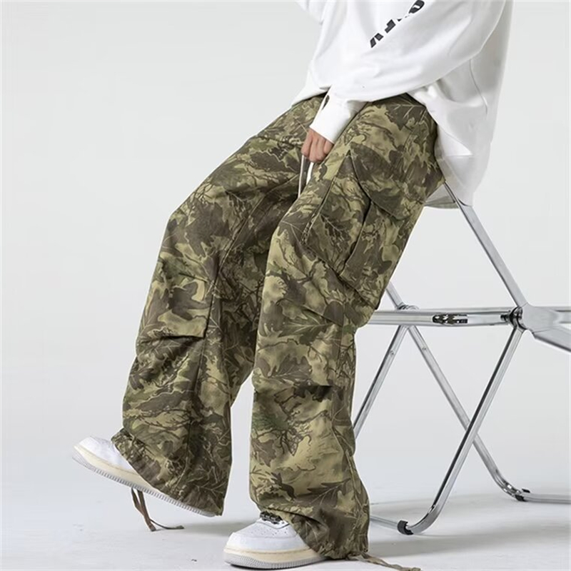 Camouflage Unisex Cargo Pants