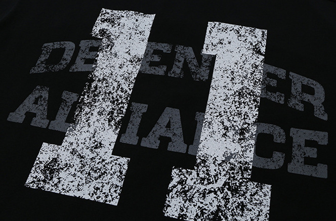 Snowflake Crack Distressed Jersey T-Shirt 