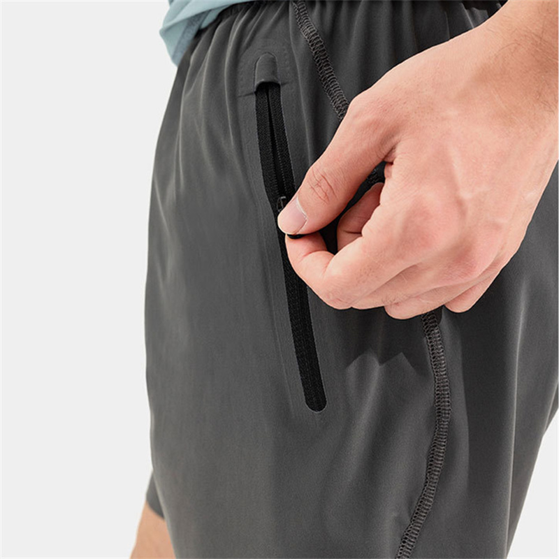  Quick-Dry Ice Feel Men's Cooling Shorts