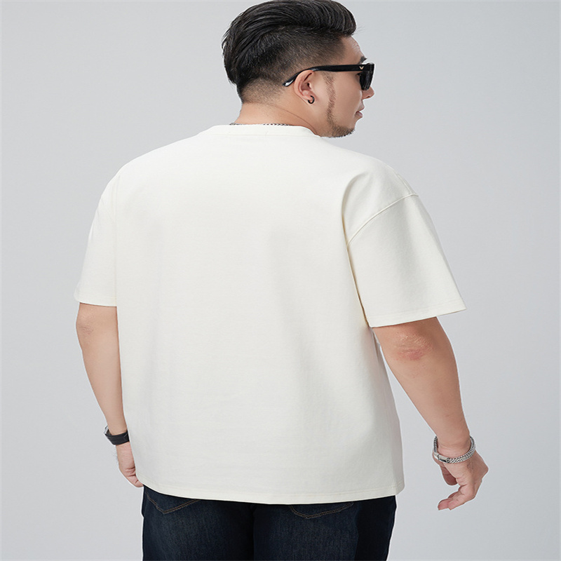 300GSM Heavyweight Plus Size Men's T-Shirts (Up to 8XL) 