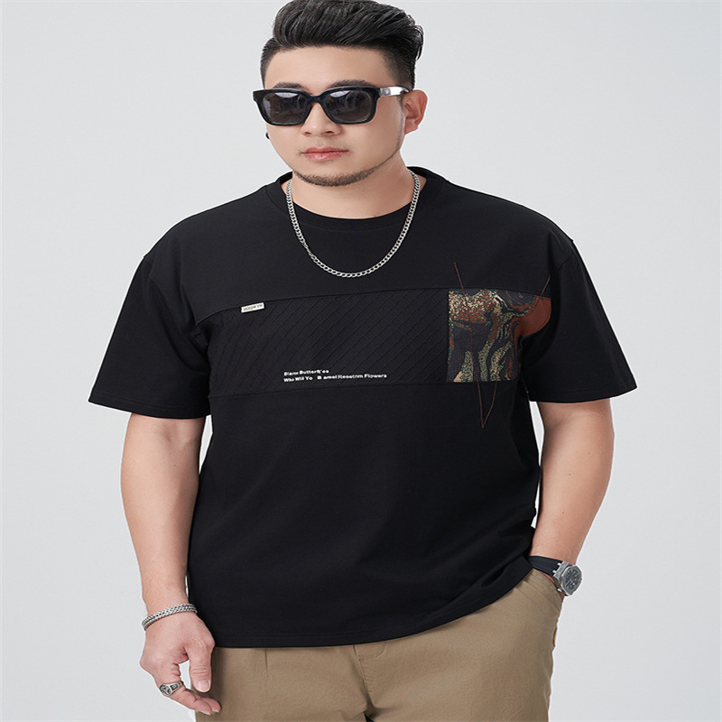 300GSM Heavyweight Plus Size Men's T-Shirts (Up to 8XL) 
