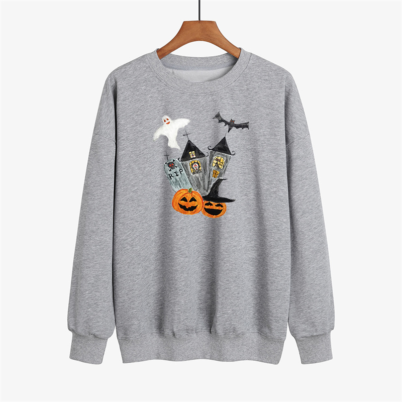 Limited-Edition Halloween Fleece Hoodies 3D Horror Print Collection